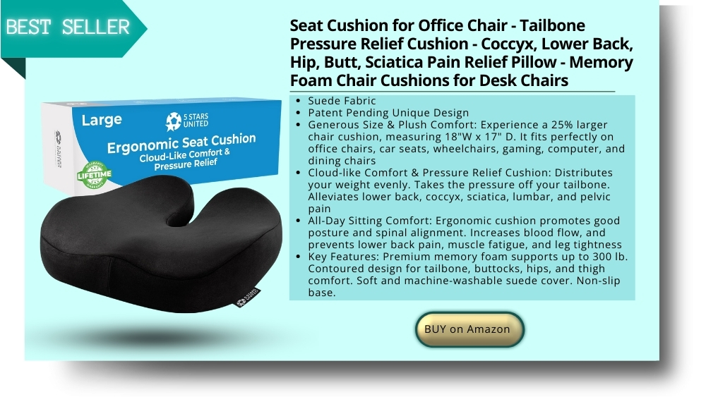 Seat Cushion for Office Chair 