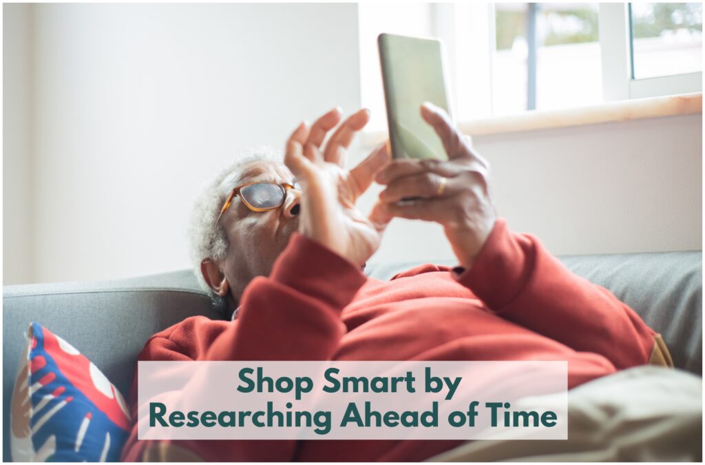 Gain an Advantage by Doing Research Prior to Shopping