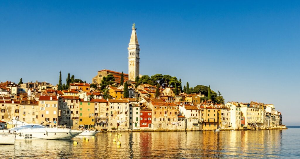 Rovinj Old Town is officially bilingual with resident speaking both Croatian and Italian