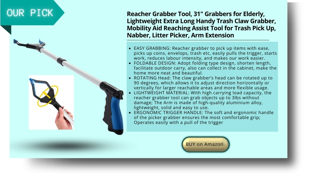 Reacher Grabber Tool, 31"