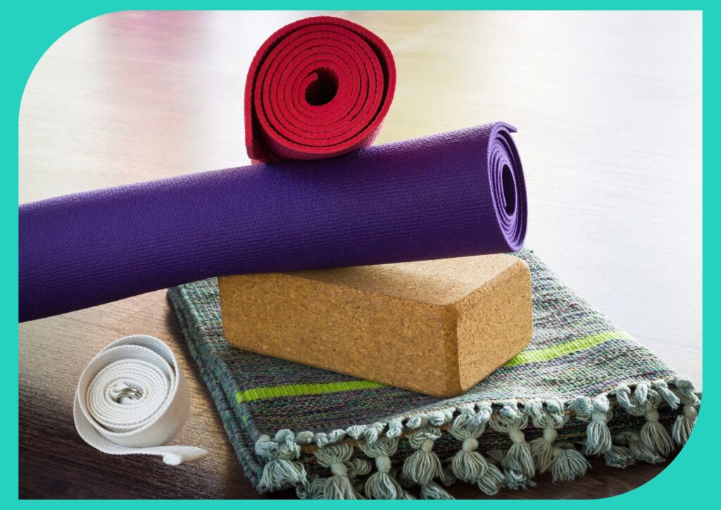 Yoga props are essential tools that provide additional support, stability, and comfort during senior yoga practice.