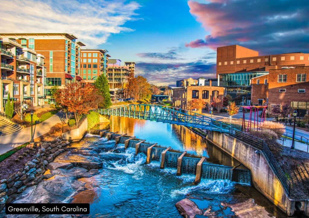 Greenville, SC offers a blend of Southern charm and modern convenience.
