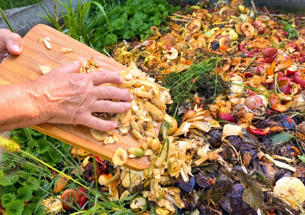 Start composting in your garden with green and brown materials for thriving plants and savings.