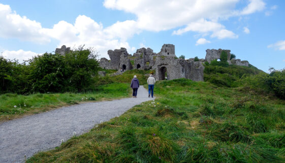 A couple during one of the senior travel spots in Ireland