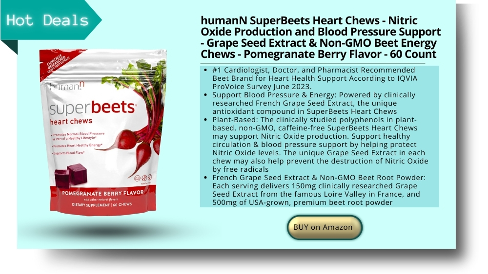 SuperBeets Heart Chews