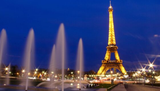 An image of the Eiffel Tower, one of the senior vacation spots in France.