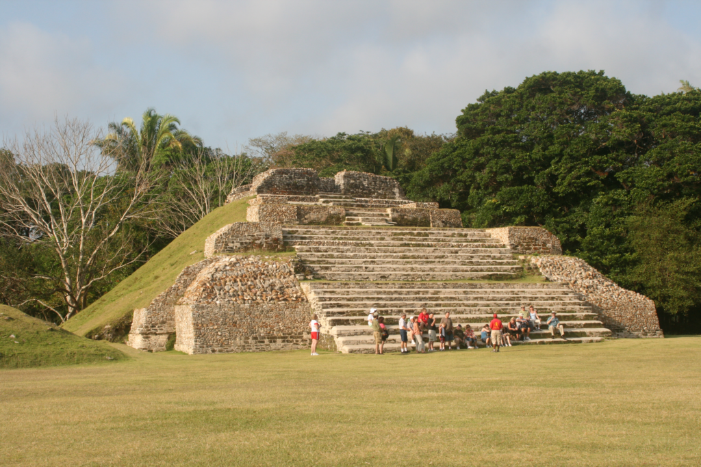 An image of the Altun Ha ruins during a senior-friendly vacation to Belize.