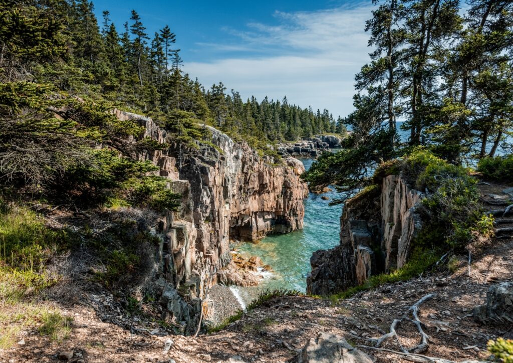 Acadia National Park boasts breathtaking landscapes of forests, rocky shores, and glaciers-carved mountains, perfect for senior nature excursions.