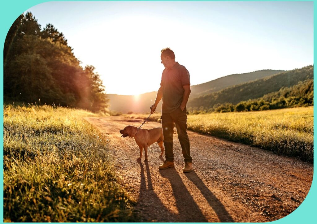 Walking or running with your dog is not just a routine, it's a fun way to be active. 