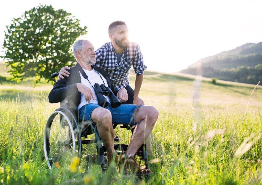 Seniors need to spend time outdoors to combat vitamin D deficiency and improve physical health.