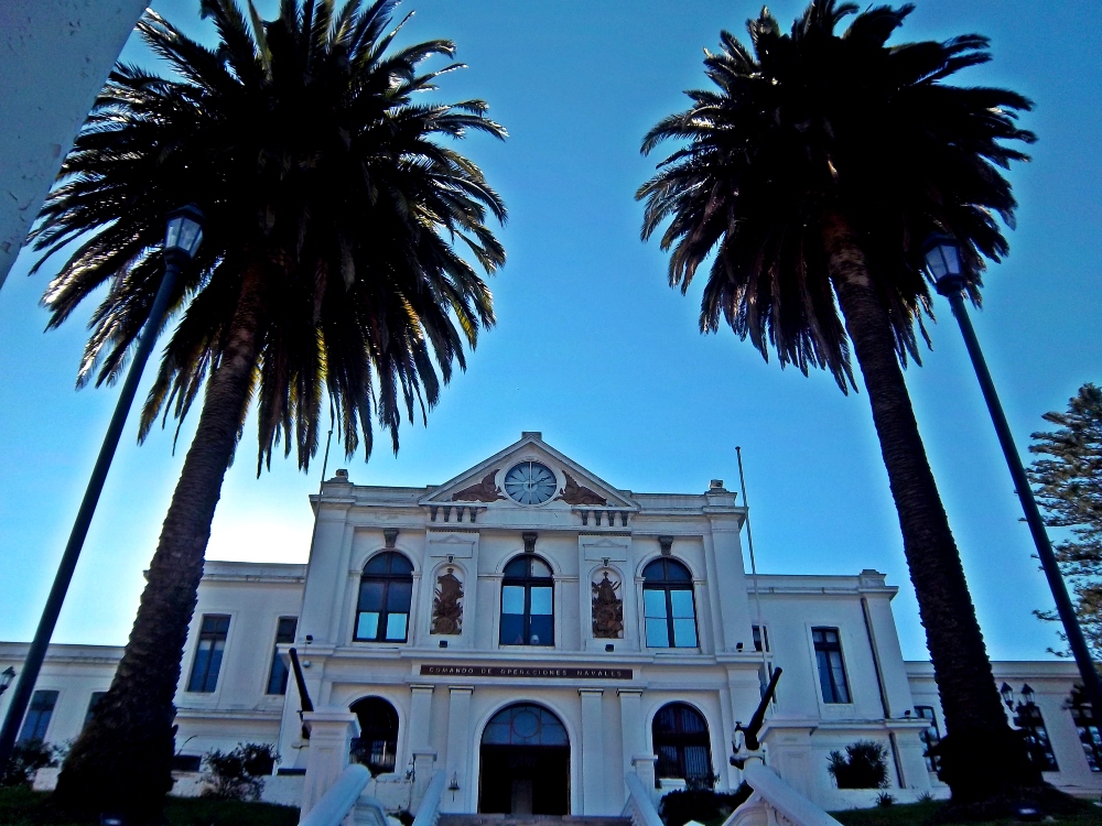 An image of the Valparaíso’s Naval and Maritime Museum.