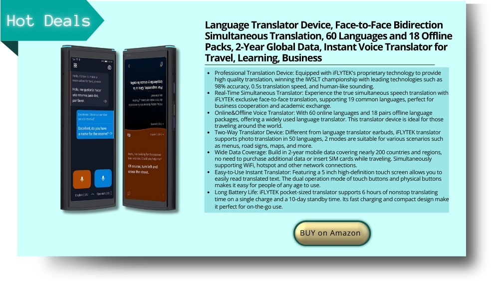 Language Translator Device